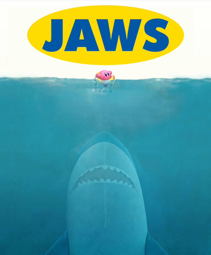 I put the Ikea shark over Jaws and stylized the logo to look like the Ikea logo