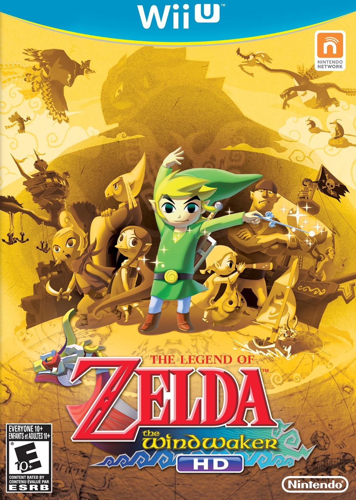 Zelda: Wind Waker HD Display Image