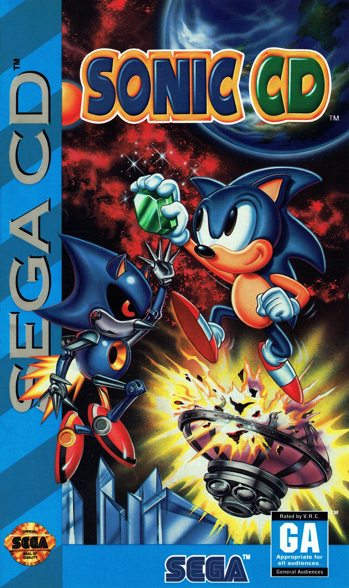 Sonic CD Display Image
