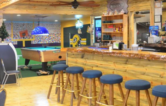A picture of a bar